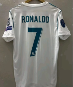 1718 Real Madrid home jersey