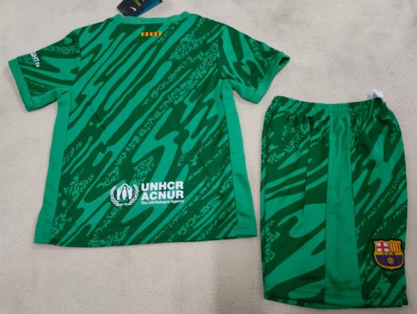 24-25 Barcelona Green Goalkeeper - Image 2