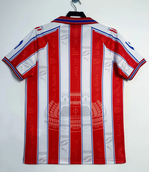 1996-97 Atletico Madrid home - Image 2
