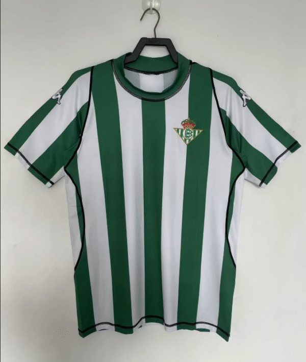 03-04 La Liga Real Betis home retro old style jersey - Image 2