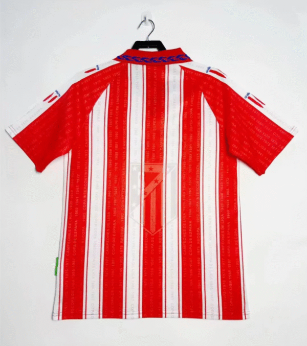 1995/96 Atletico Madrid home - Image 2