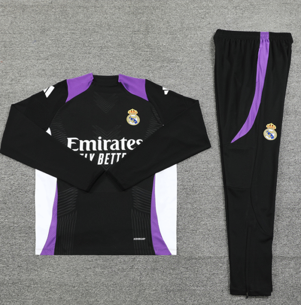 2425 Real Madrid black with purple