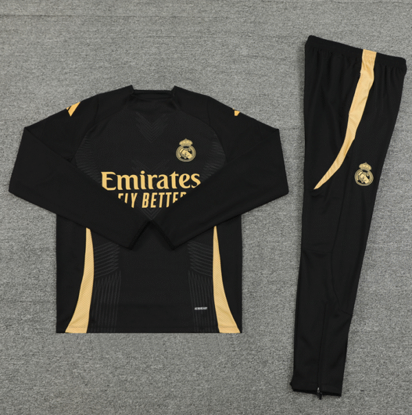 2425 Real Madrid Black and Gold