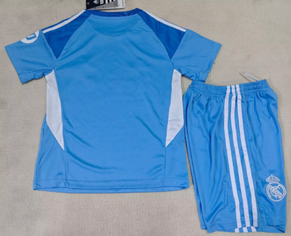 25-26 Real Madrid Blue Goalkeeper - Image 2