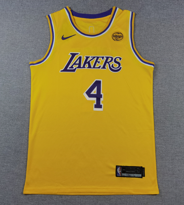 Lakers 4 Yellow Crew Neck