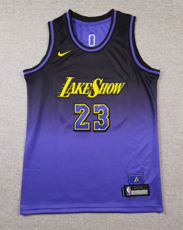 25 Lakers 23 Purple City Edition