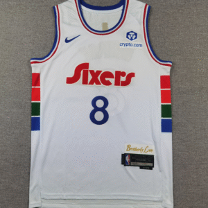 25 76ers 8 White City Edition