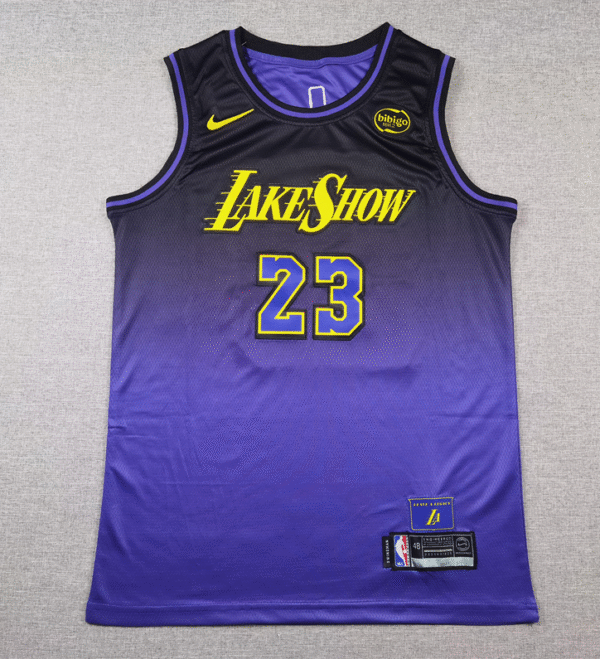 25 Lakers 23 Purple City Edition