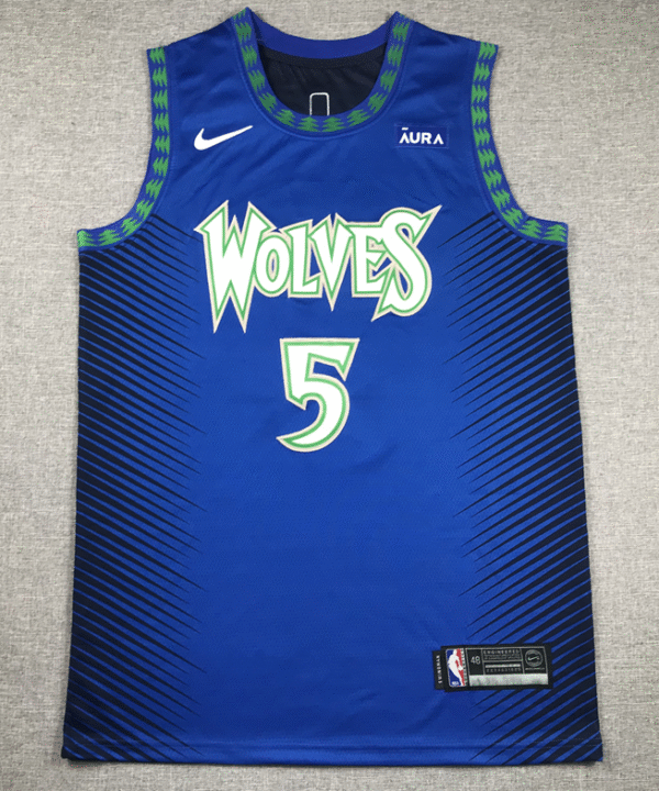 Timberwolves 5 Blue City Edition