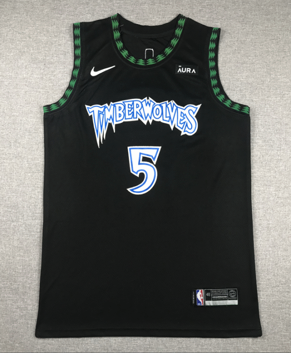 Timberwolves 5 Classic Black