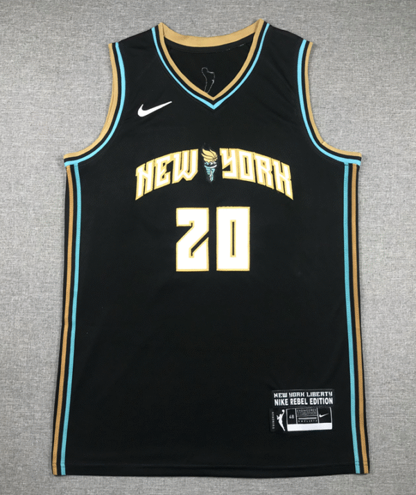 New York Liberty 20 Black
