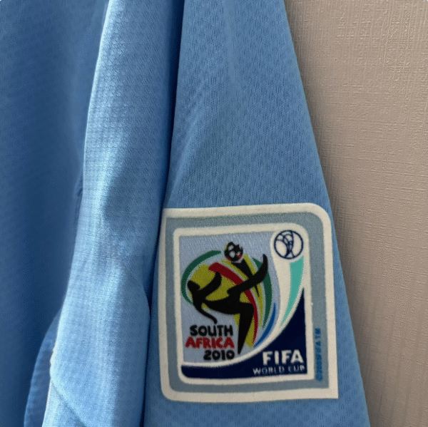 2010 World Cup Uruguay Retro Jersey Suarez Fran Cavani Pereira Retro Football Jersey - Image 4