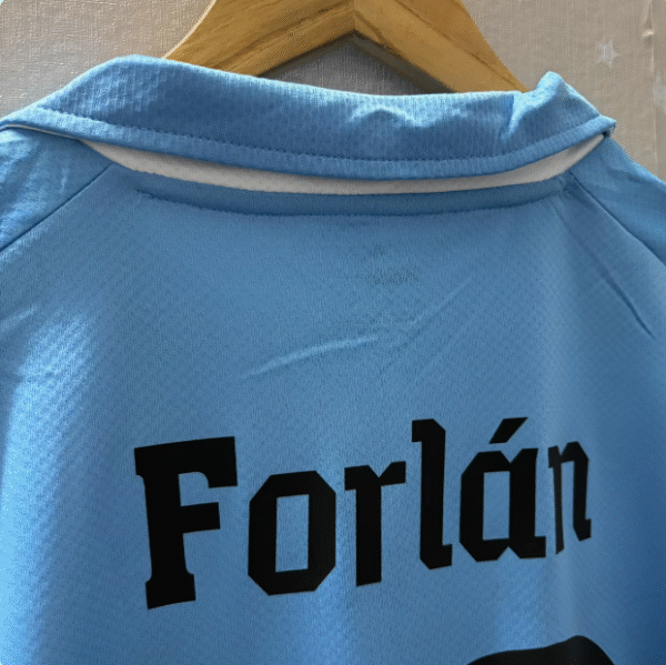 2010 World Cup Uruguay Retro Jersey Suarez Fran Cavani Pereira Retro Football Jersey - Image 5