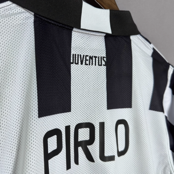 14-15 Juventus home jersey No. 21 Pirlo No. 10 Tevez retro football jersey - Image 2