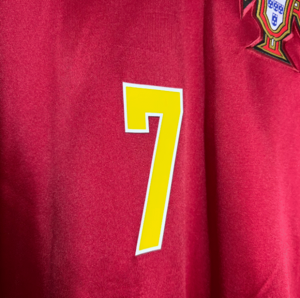 1998 Portugal home jersey Portugal retro short-sleeved football jersey Figo Rui Costa - Image 5