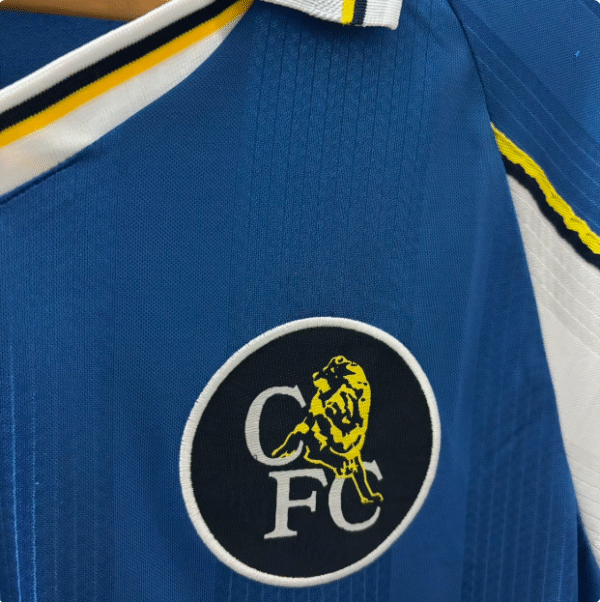 97-98-99 season Chelsea retro old jersey Zola Wise Desailly short-sleeved football jersey - Image 4