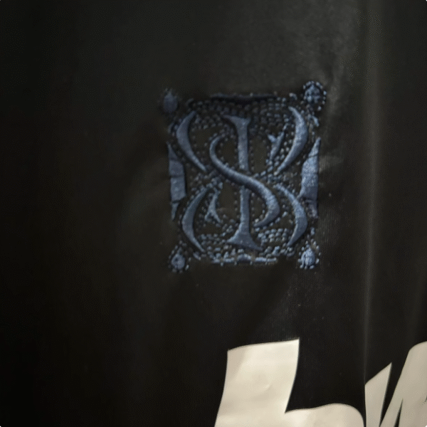 09-10 Real Madrid away black short-sleeved No. 7 Raul No. 8 Kaka Marcelo No. 9 Ronaldo retro jersey - Image 5