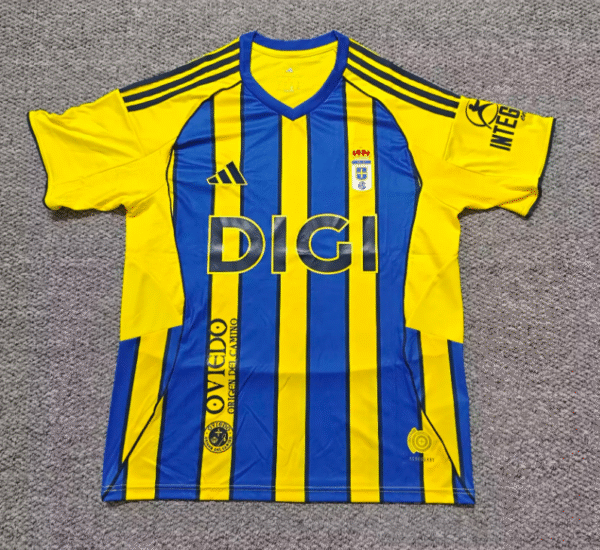 2526 Oviedo away yellow color blue