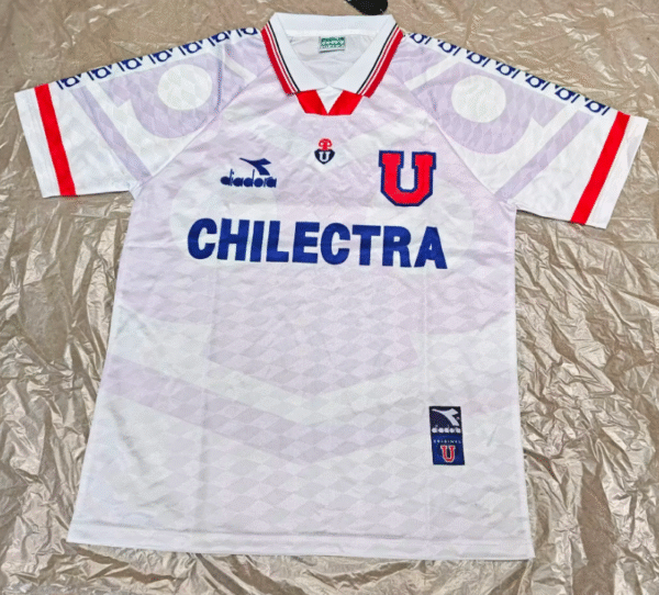 96 University of Chile short-sleeved away white
