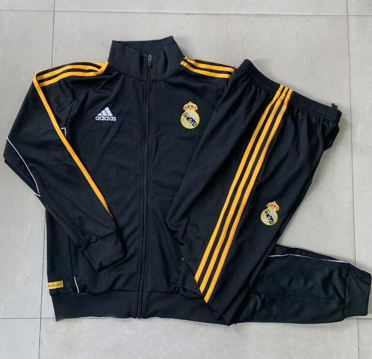 A2529# 2526 Long Real Madrid Black Retro Edition - Image 2