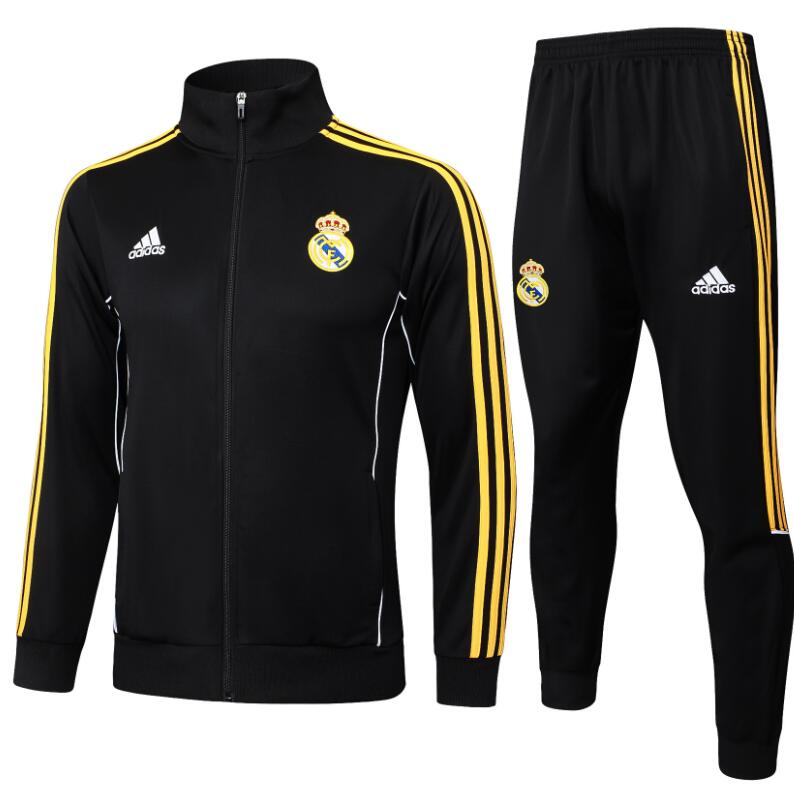 A2529# 2526 Long Real Madrid Black Retro Edition