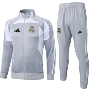 A2596# 2526 Long Real Madrid Grey with White