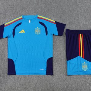 2627 Short-sleeved Spanish Blue