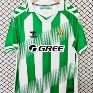 Real Betis 2627 short-sleeved home football jersey, Thai version, new style, plus size for fans.