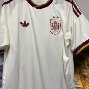 2026 Spain National Team Away Player Version Short-Sleeve Football Jersey - Yamal, Pedri, Gavin Violmo