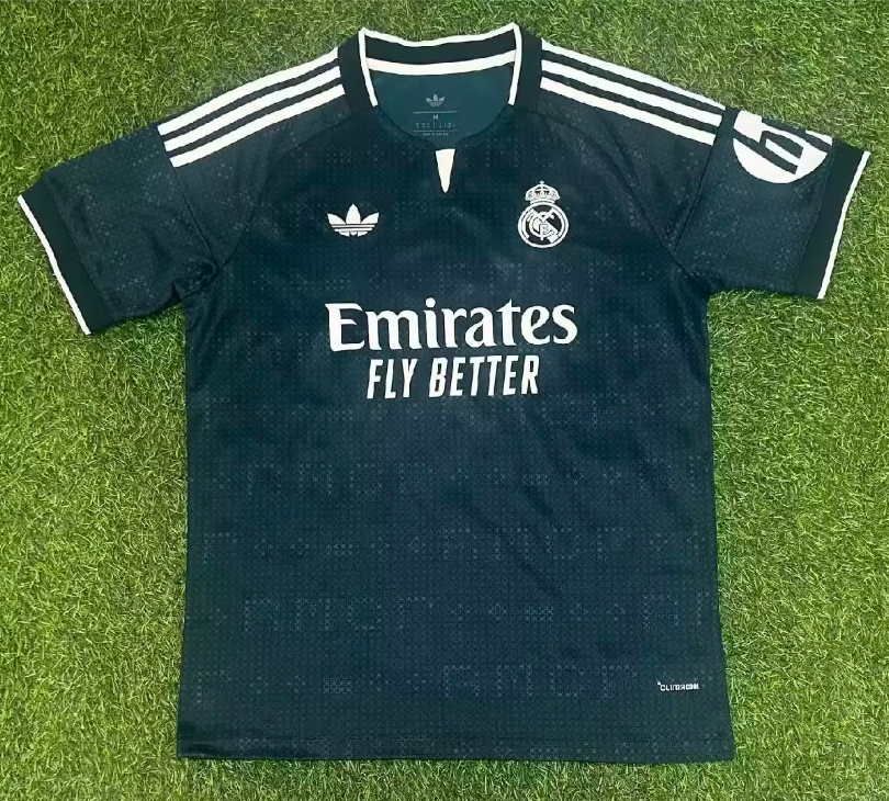 2627 Real Madrid away jersey, short-sleeved, long-sleeved, number 10 Mbappe, number 5 Bellingham, Vinicius football jersey