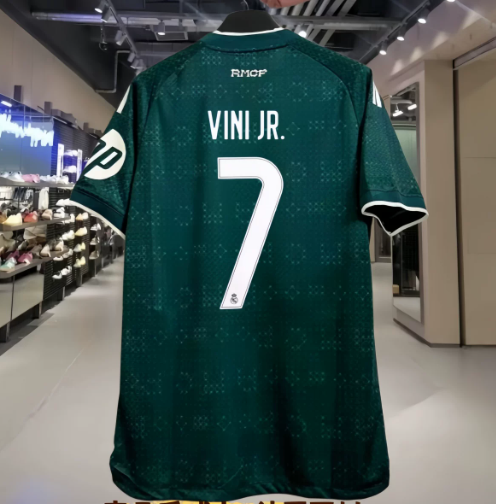 2627 Real Madrid away jersey, short-sleeved, long-sleeved, number 10 Mbappe, number 5 Bellingham, Vinicius football jersey - Image 5